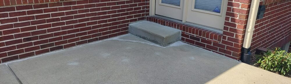 Concrete Patio Leveling - After