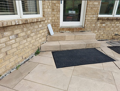 Patio Leveling Services - Before II Patio Leveling Services - Before II
